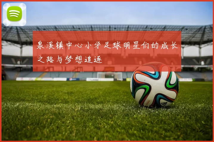 泉溪镇中心小学足球明星们的成长之路与梦想追逐